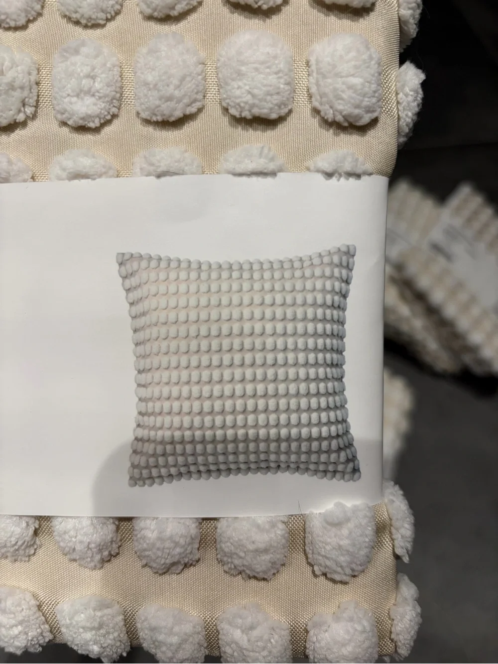 Ikea pillow case SVARTPOPPEL.